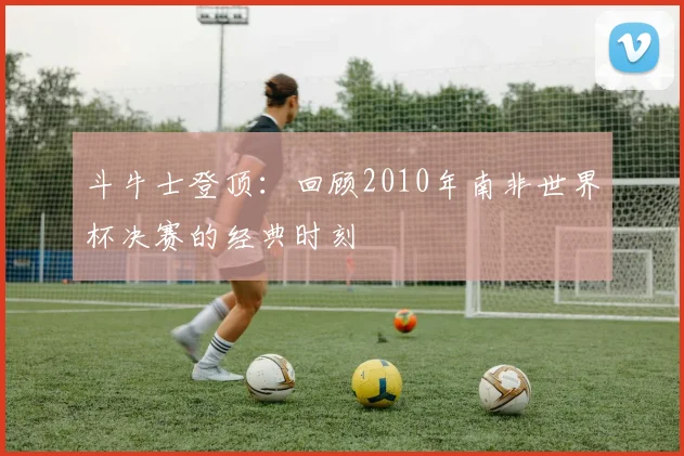 斗牛士登顶：回顾2010年南非世界杯决赛的经典时刻